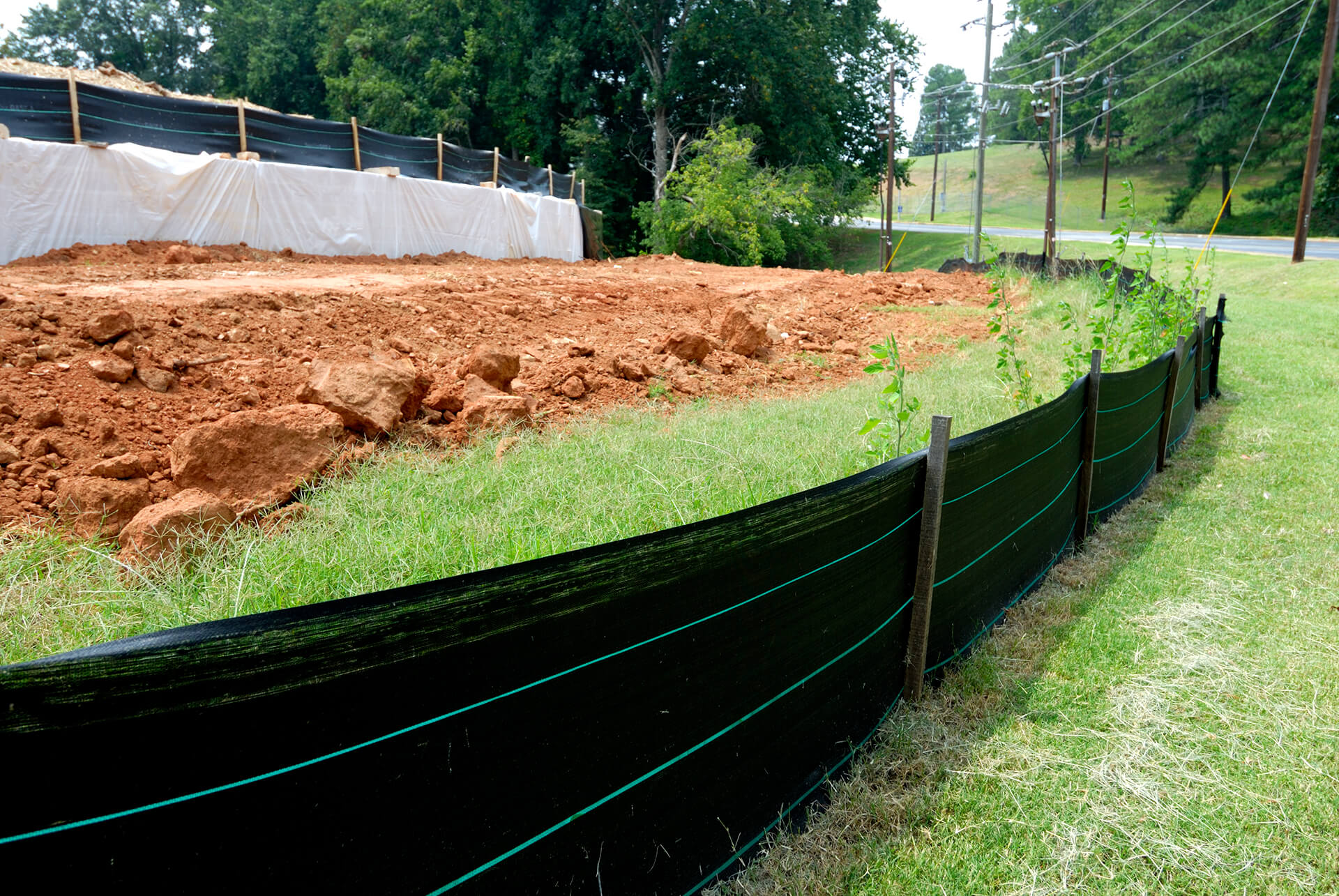 geotextile fence