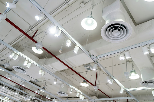 AC vents in a office