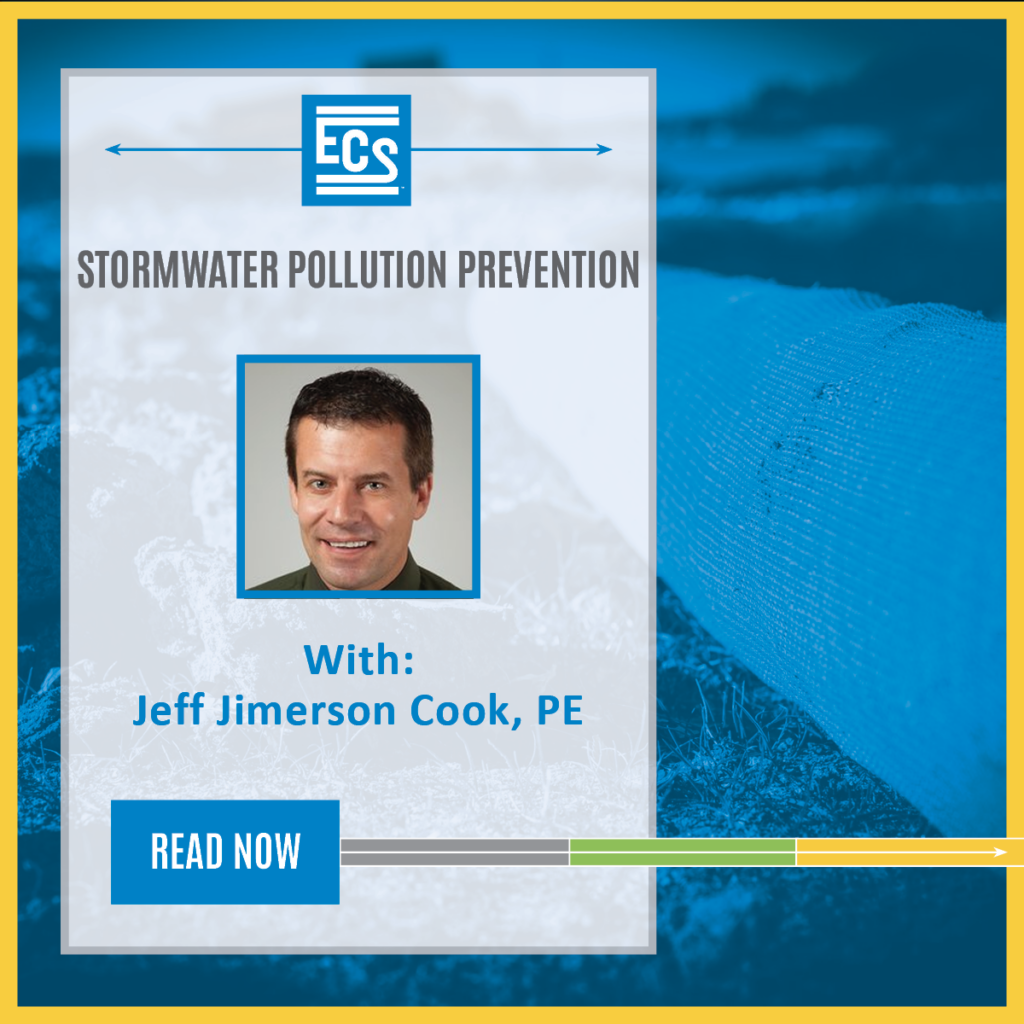 stormwater pollution prevention planning jeff jimerson cook PE