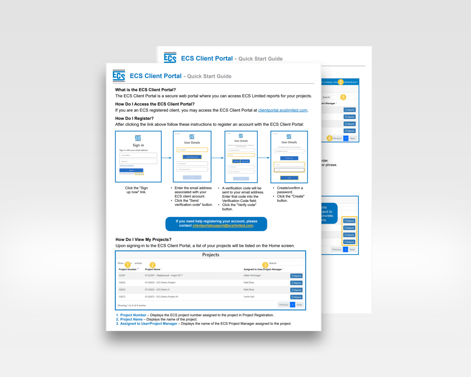 ECS Limited Client Portal: Troubleshooting and Assistance