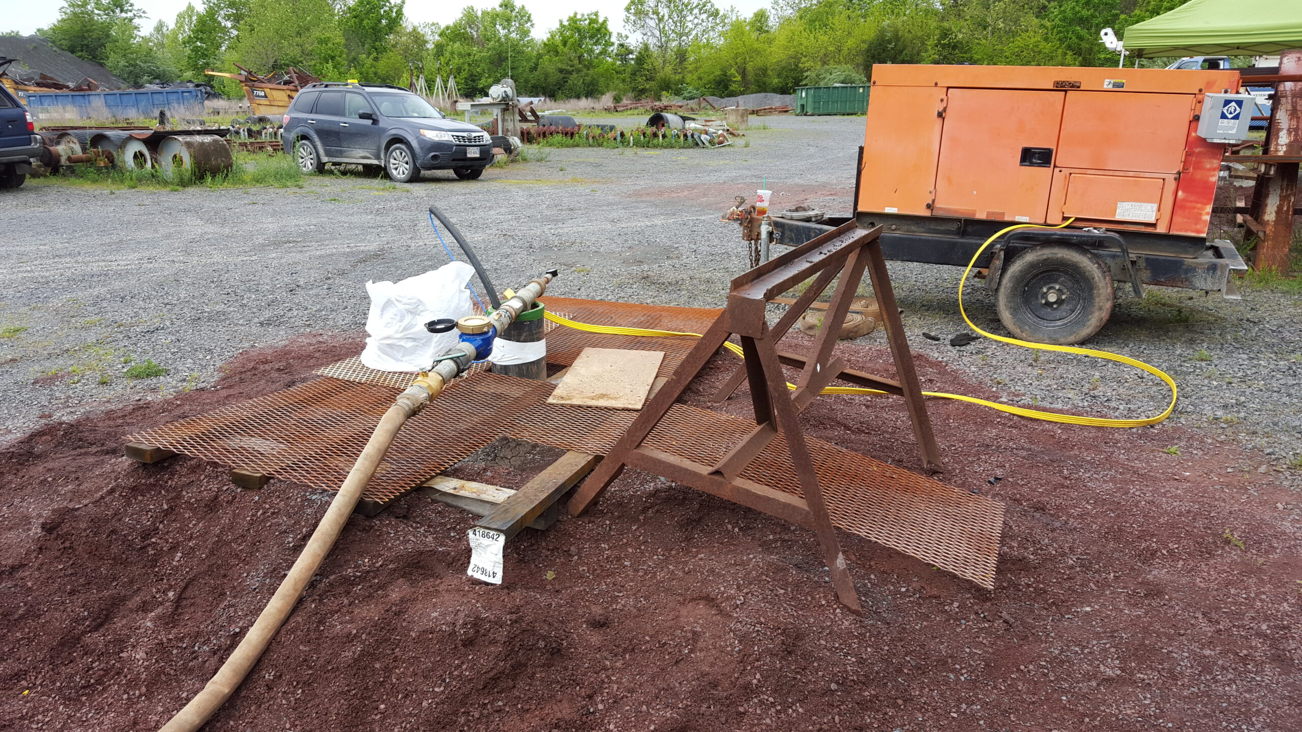 Photo of an ecs hydrogeologic groundwater project.