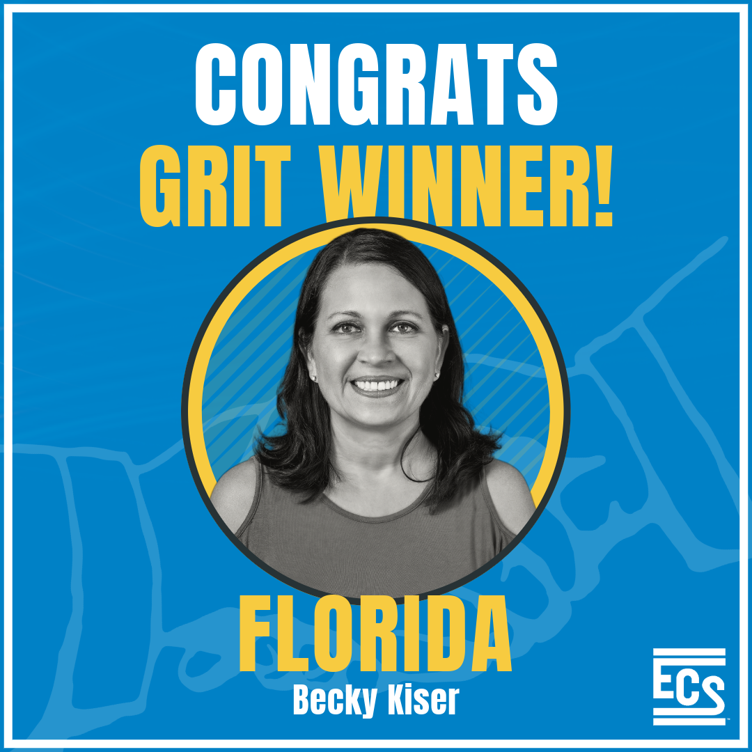 2026 GRITWinners Social 1080x1080 FL Congrats graphic for Becky Kiser
