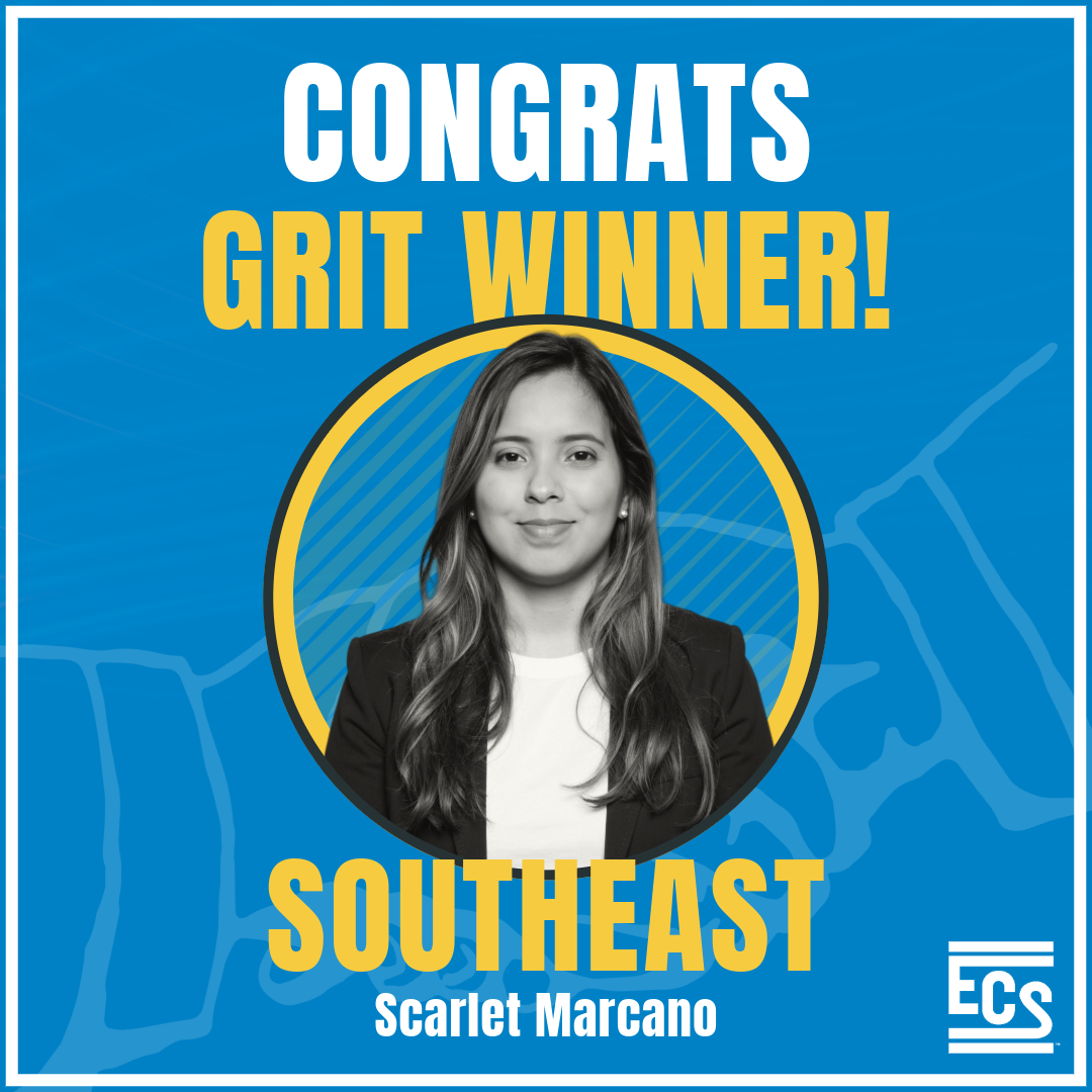 2026 GRIT Winners Social 1080x1080 SE Congrats graphic for Scarlet Marcano